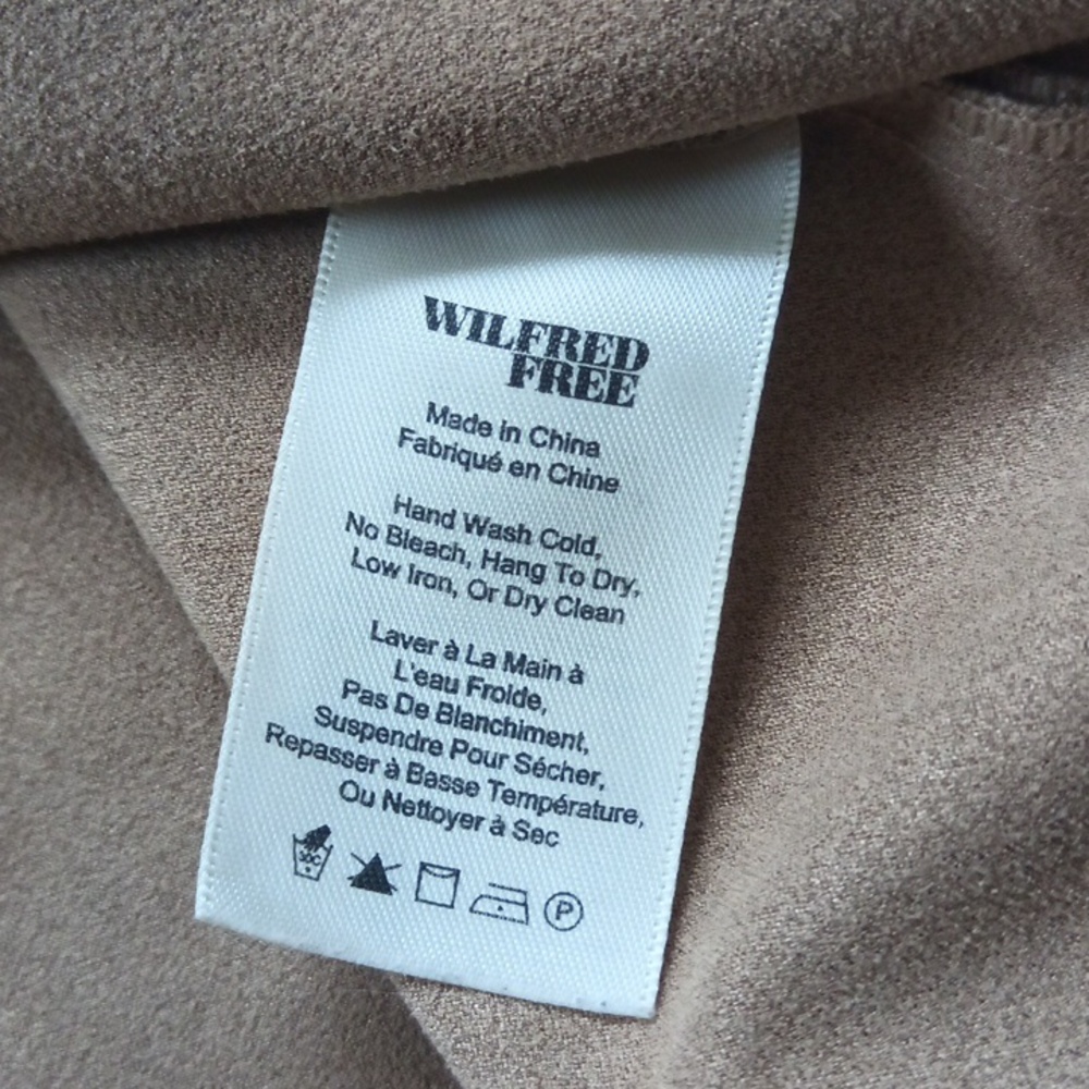 Ptp15" Wilfred Faux Suede Tan Camisole Top - Picture 6 of 16